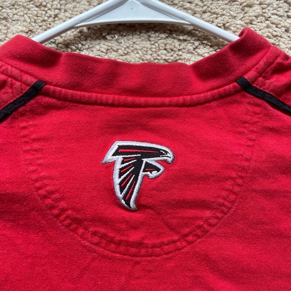 Atlanta Falcons NFL Long Sleeve Red Men’s Shirt Size L - Picture 8 of 8